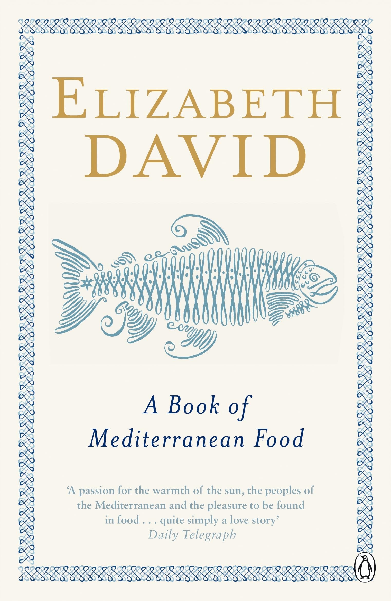 Penguin Cookery Lib Book — A Book of Mediterranean Food