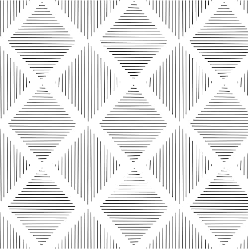 Papel tapiz moderno a rayas de 17.3 x 118 pulgadas, papel de contacto blanco y negro, papel tapiz geométrico, autoadhesivo, extraíble, decorativo,