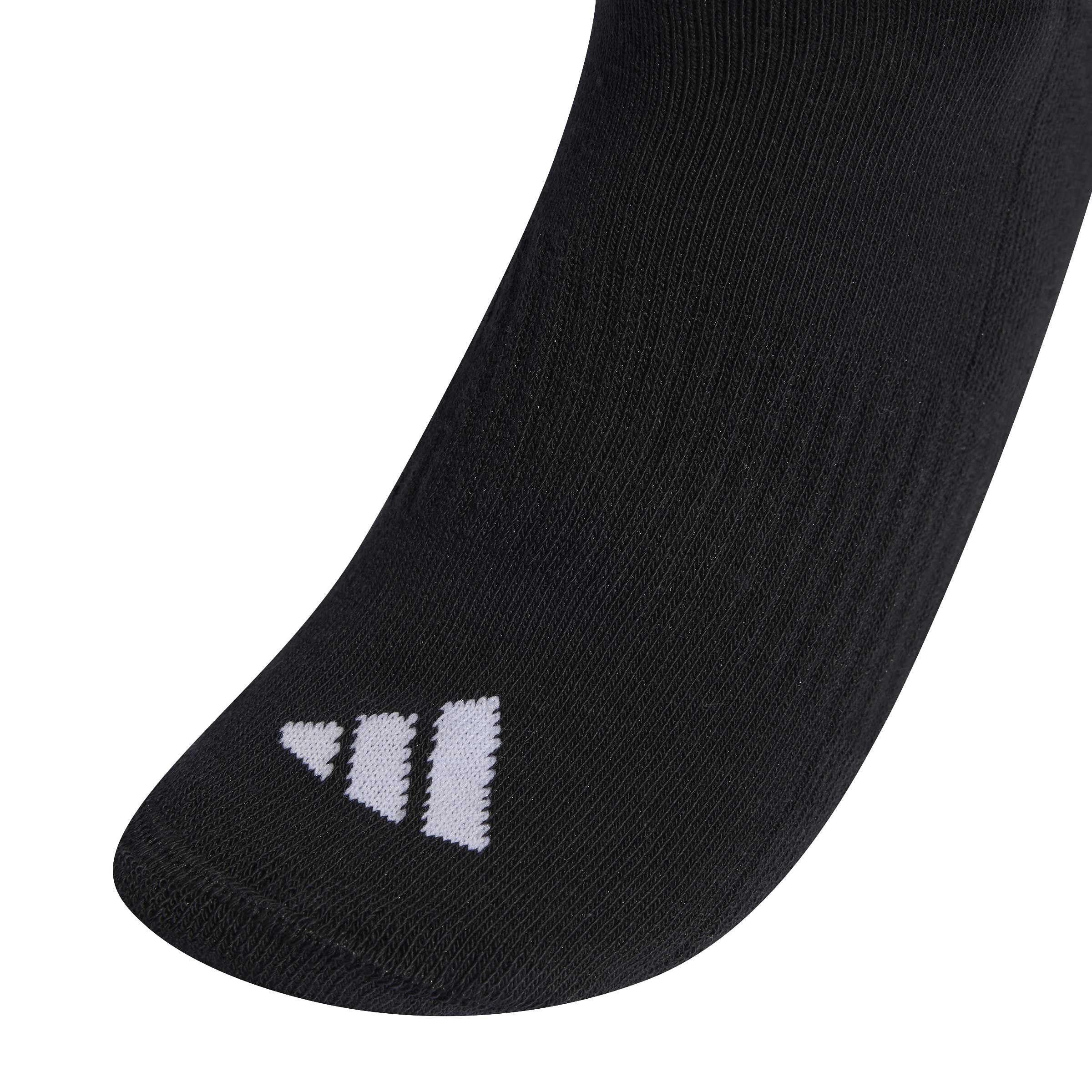 adidas 3-STRIPES CUSHIONED SPORTSWEAR CREW SOCKS 3 PAIR PACK - 4