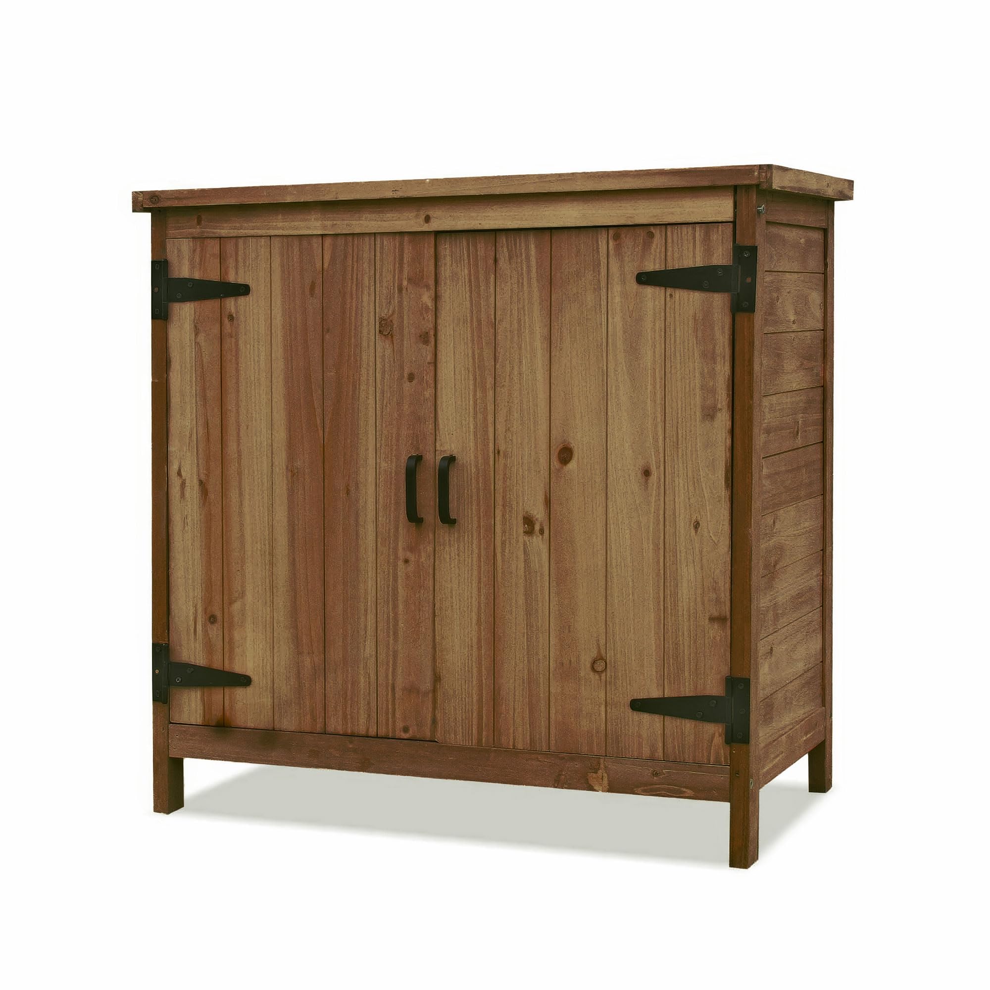 FRANKYSTAR Debby Gartenschrank 70 x 38 cm aus imprägniertem Holz für den Außenbereich