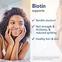Vista 4 de Patient One Biotina 8mg Suplemento para apoyar la salud del cabello, la piel y las uñas* 60 cápsulas