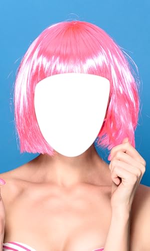 Salão de fotos de estilo de cabelo de cor