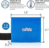 Vista 9 de Envoltura de hielo para hombros de gel suave (color azul)