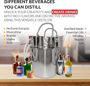 ALDKitchen Distilling Kit | Steam Distiller | Water Distiller