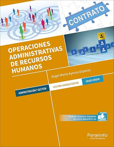 Operaciones administrativas de recursos humanos: Rústica (Administración y Gestión)