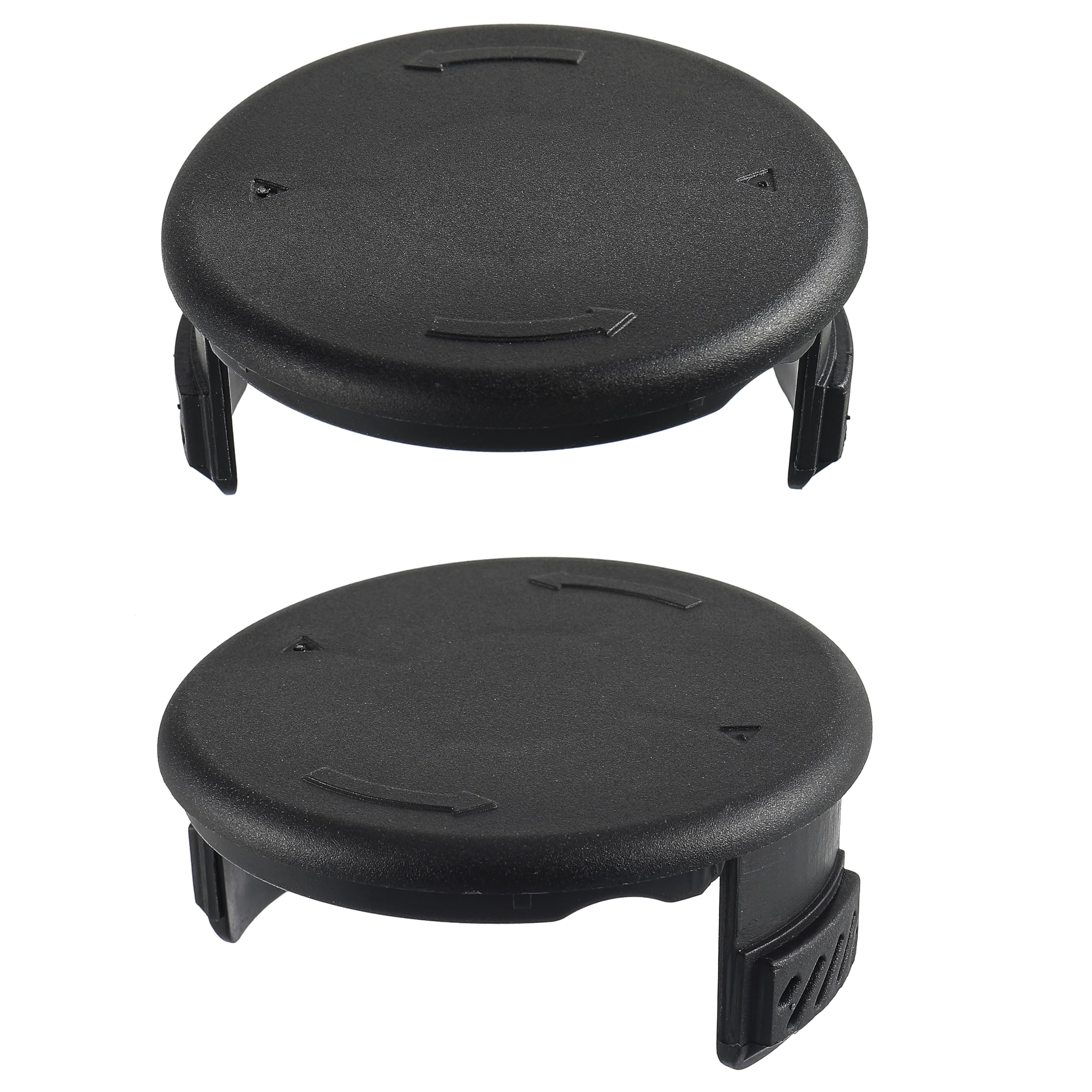 Weed Eater Spool Cap Cover for Hyper Tough String Trimmer Model HT19-401-003-06 & HT19-401-003-07 Hyper Hyper 20V Max Weed Eater Parts Black 2 Pack