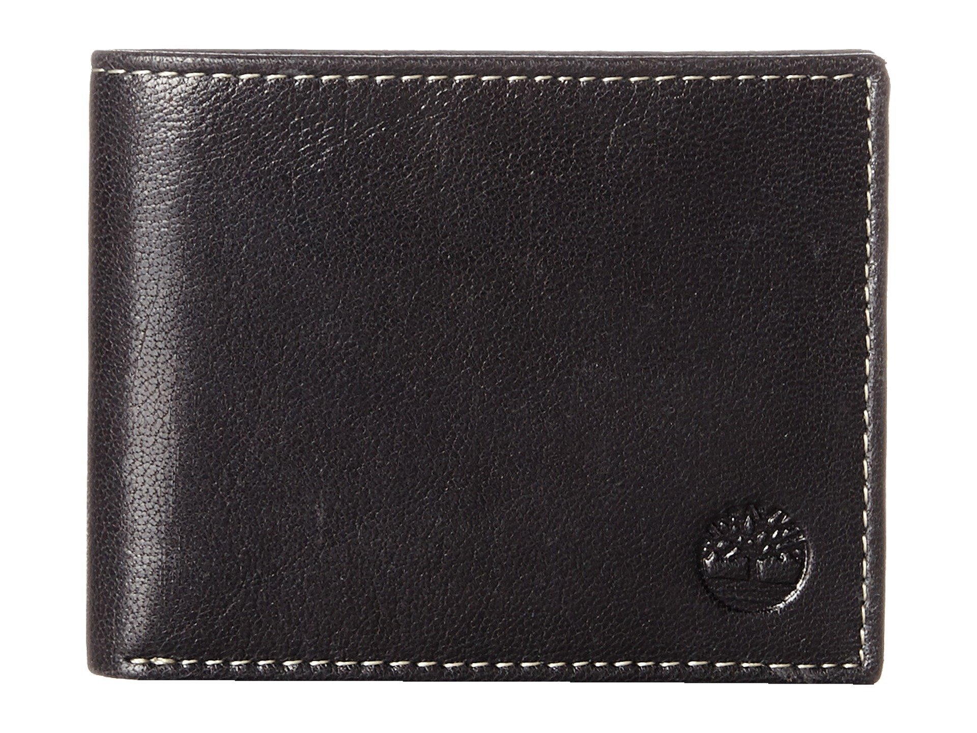 

                                                    Timberland Men's Leather Passcase Bifold Wallet Hy