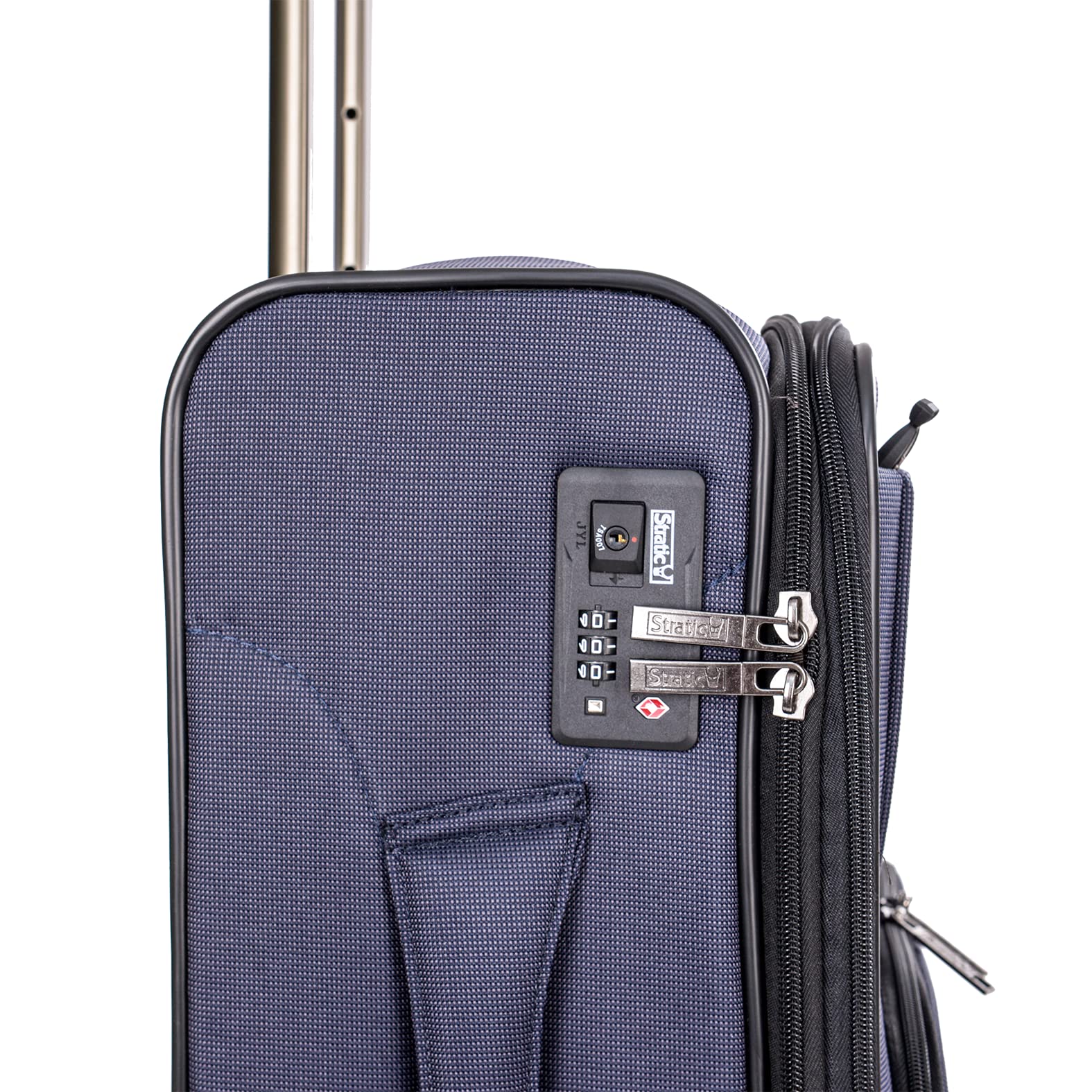 Stratic Bendigo Light+ Koffer Weichschale Reisekoffer Trolley Rollkoffer, TSA Kofferschloss, 4 Rollen, Erweiterbar