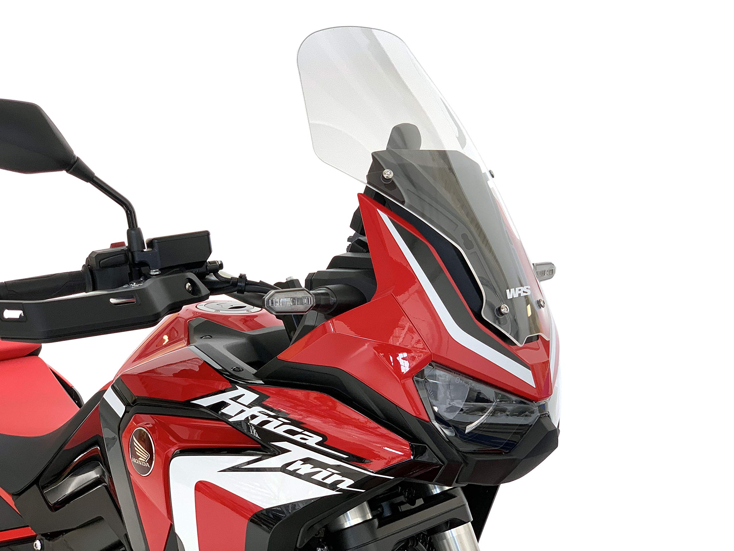 WRS Windschutzscheibe Für Honda Africa Twin CRF1100 L (2020-2023) – Transparent, 4 Mm PMMA, Made In Italy