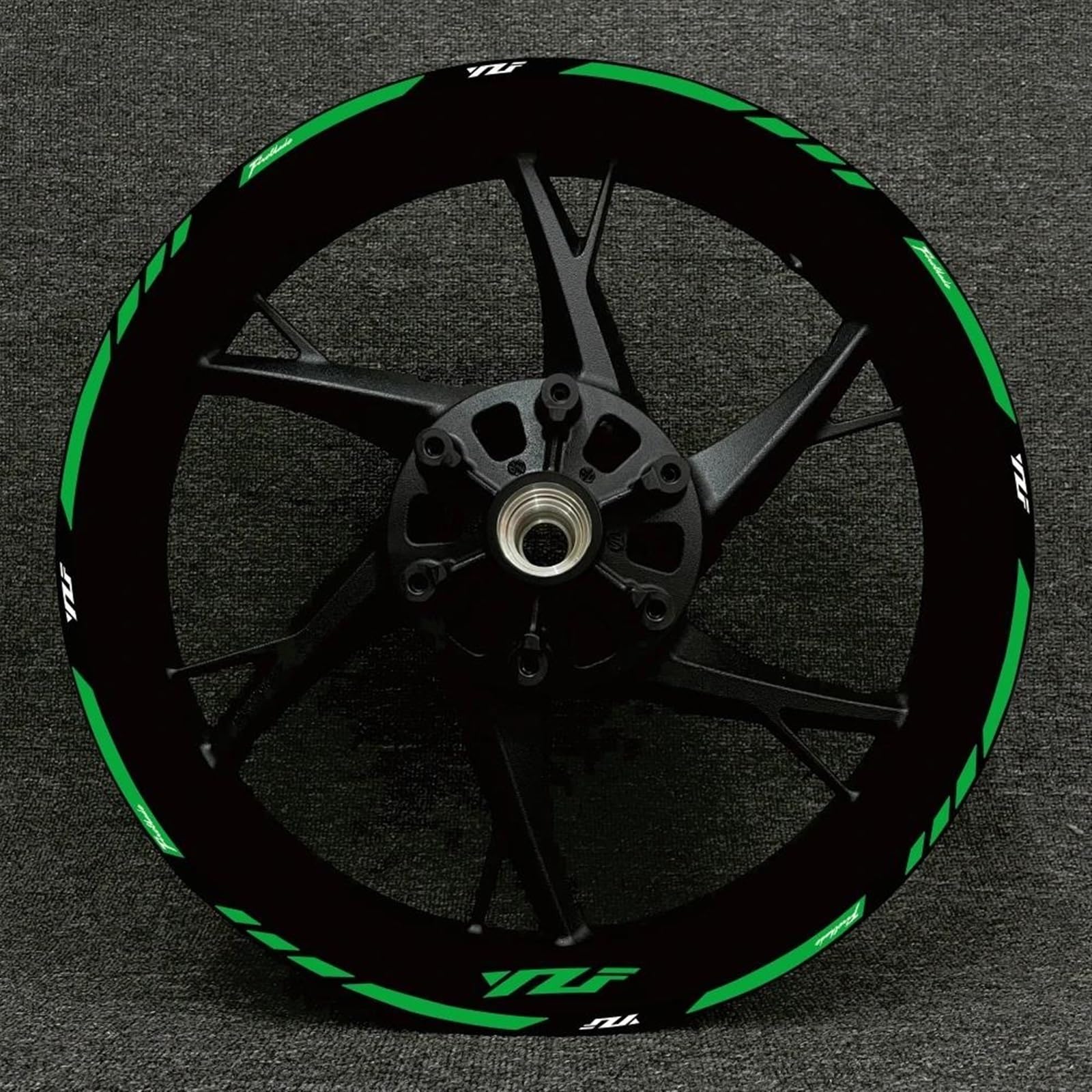 Stickers Motorcycle Accessories Wheel Stickers Reflective Rim Motorbike Waterproof Decals for Yamaha MT-09 MT09 MT07 MT10(Style 26)
