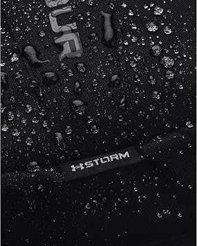 Under Armour Hustle Lite Backpack, (001) Black / Black / Pitch Gray, One Size Fits All