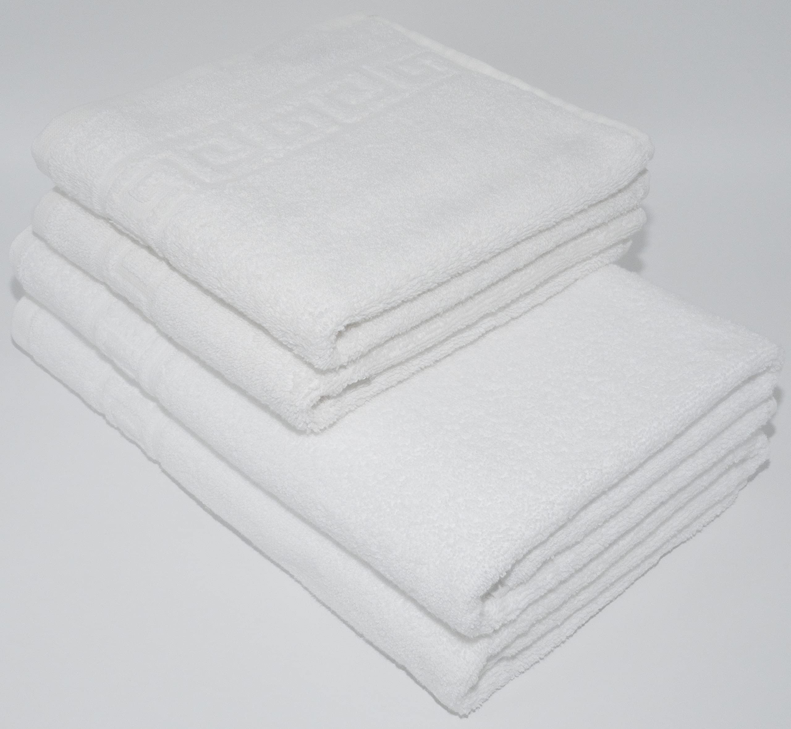 LIGHT TURQUOISE 2 X BATH TOWELS SET, 70X140 LARGE SIZE 100% NATURAL COTTON 500 GSM THICK ABSORBENT TOWEL, HOTEL QUALITY RINGSPUN — view 67