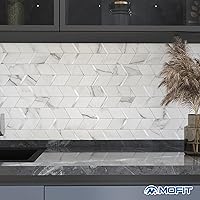 Vista 4 de MOFIT Protector contra salpicaduras despegar y pegar para cocina, panel de pared 3D azulejo despegar y pegar autoadhesivo protector contra