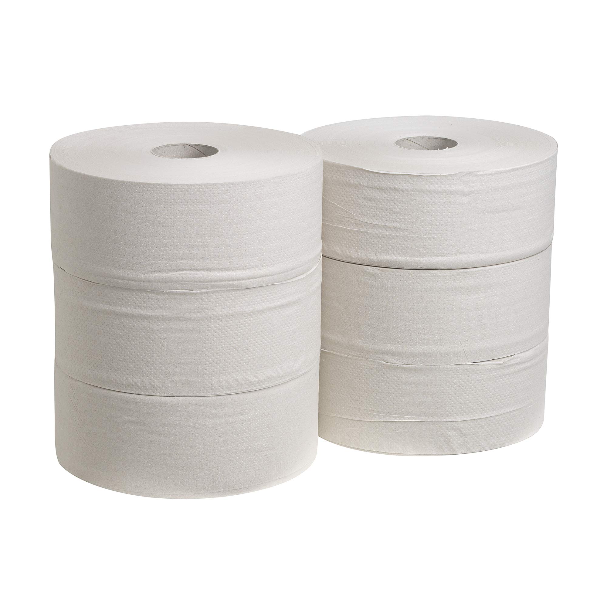 Hostess Natura Maxi Rotolo di Carta Igienica 8002, a 1 Velo, Bianco, 6 Rotoli x 525 m