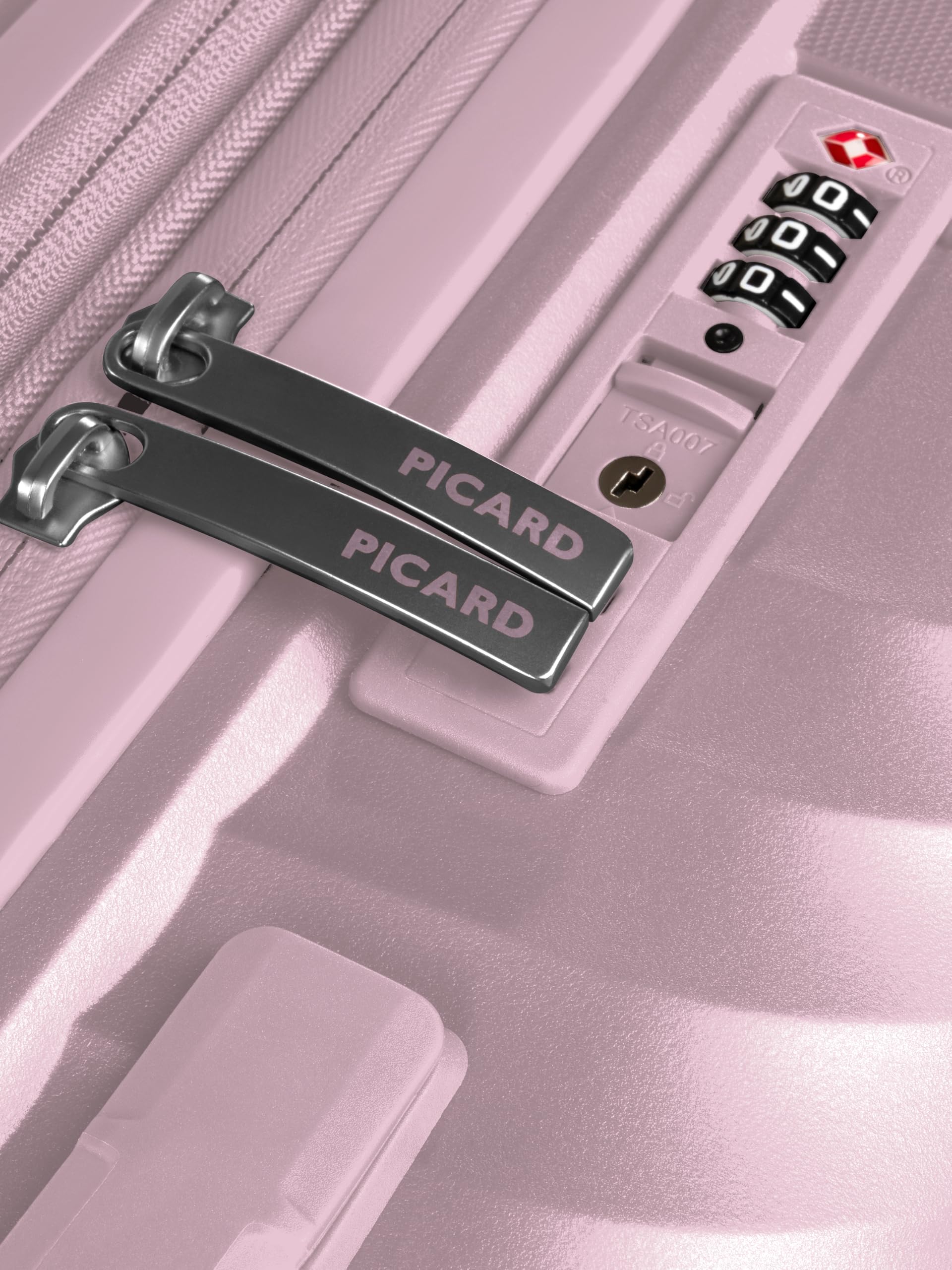 Picard Vienna_Parent, oro rosa., 3-Set, Bagaglio rigido