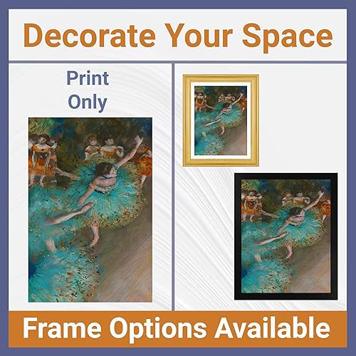 Miniatura 3 de Lost Cabin Balanceándose Bailarina en Verde 1879 por Edgar Degas  Impresión sin marco  Reproducción de pinturas de obras de arte finas  Póster