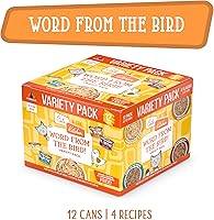 Vista 3 de Weruva Cats in The Kitchen, Word from The Bird! Paquete variado, lata de 3.2 onzas (paquete de 12)