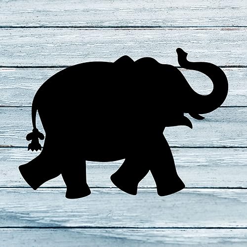 Calcomanía de pared de elefante animal safari africano bebé indio vaso para laptop botella de cocina ventana de automóvil decoración del hogar Calcomanía de pared de elefante animal safari africano bebé indio vaso para laptop botella de cocina ventana de automóvil decoración del hogar