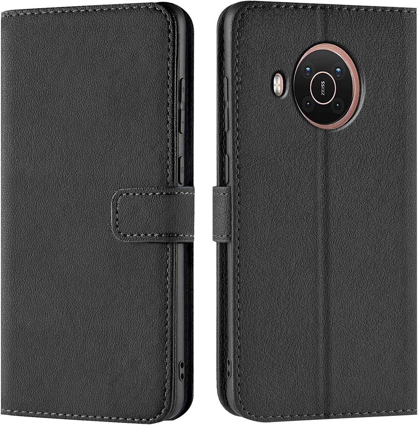 Cover Per Nokia 7.2, Pelle PU Premium Magnetico Flip Case
