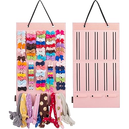 Amazon.com: Girl's Hair Accessories Organizer, Hair Accessory Storage Box, Hair Clip Holder ...
