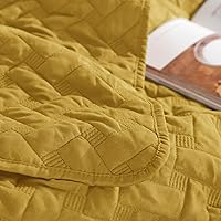 Vista 136 de Bedsure – Juego de colcha ligera con patrón de tejido de canasta, juego de edredón suave para todas las estaciones, incluye 2 fundas de almohada