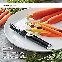 Vista 5 de KitchenAid Classic Euro Peeler, 8.6 pulgadas, negro