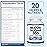 Arazo Nutrition Blood Sugar 365 Supplement - Supports Healthy Energy Levels - 120 Herbal Pills - 60 Day Supply