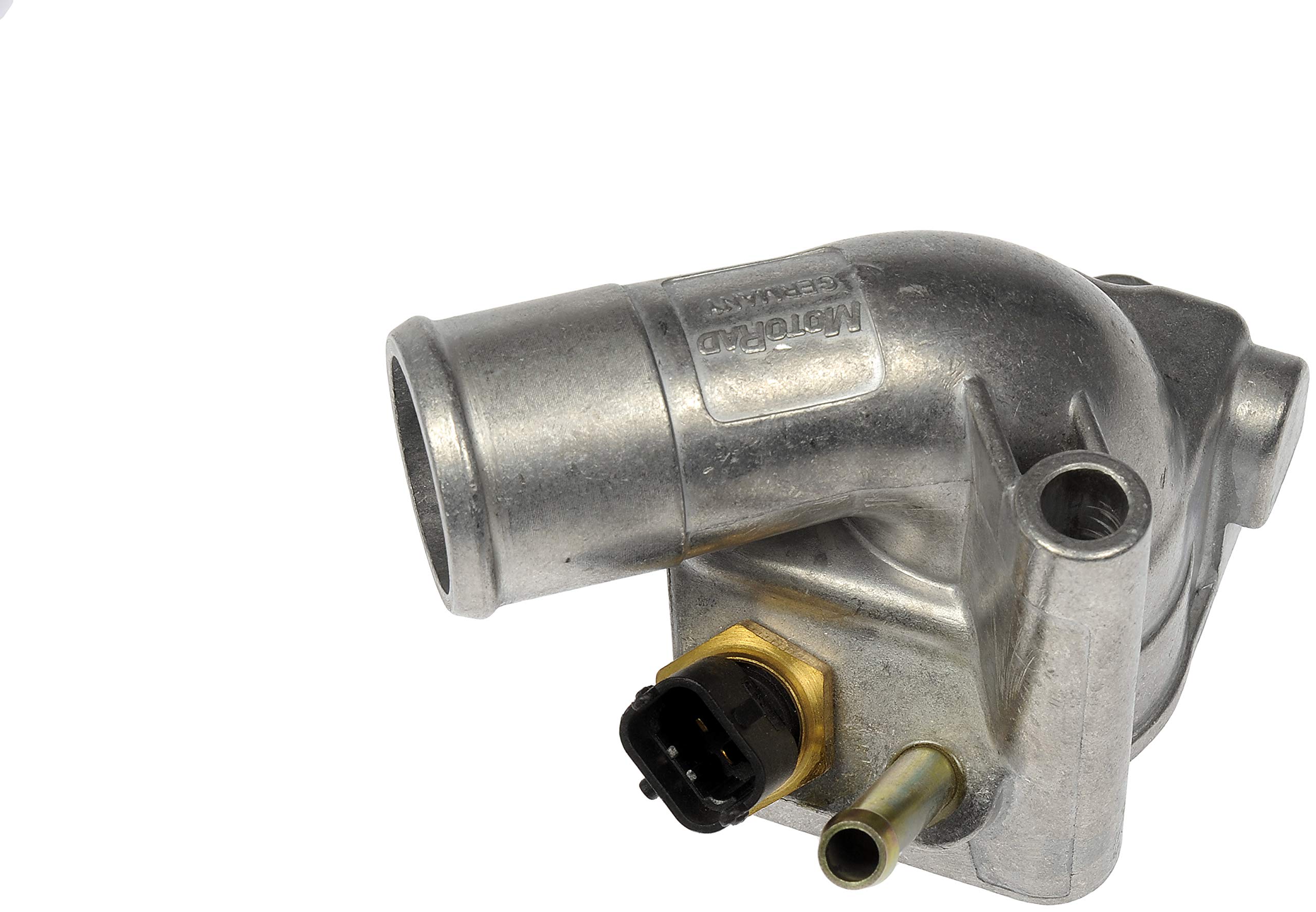Dorman 902-6011 Engine Coolant Thermostat Housing Assembly Compatible with Select Chevrolet/Saab Models - Dorman Kit Thermostat 902-6011 - Engine Coolant Thermostat Housing Assembly - Thermst Housing Assy - Engine Coolant Thermostat Housing Assembly - Thermostat Housing - This replacement engine coolant thermostat housing assembly is engineered to match the fit and durability of the stock housing assembly on specified vehicles. It is designed to withstand extreme temperature changes to extend service life. - Chevrolet 2011-99, Saab 2009-04