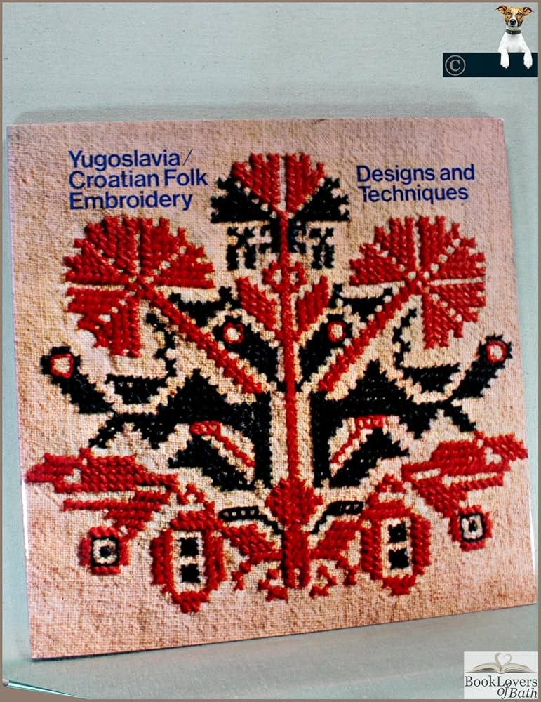 クロアチア 刺繍 別冊図案付 Croatian Folk Embroidery クロアチア 刺繍 別冊図案付 Croatian Folk Embroidery - メルカリ