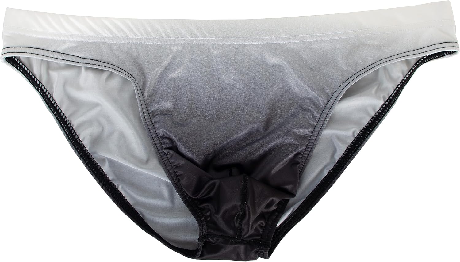 WINDAY Men Briefs Gradient Color Silk Low Rise Bikini Briefs and Breathable Underwear N2304 - Image 3