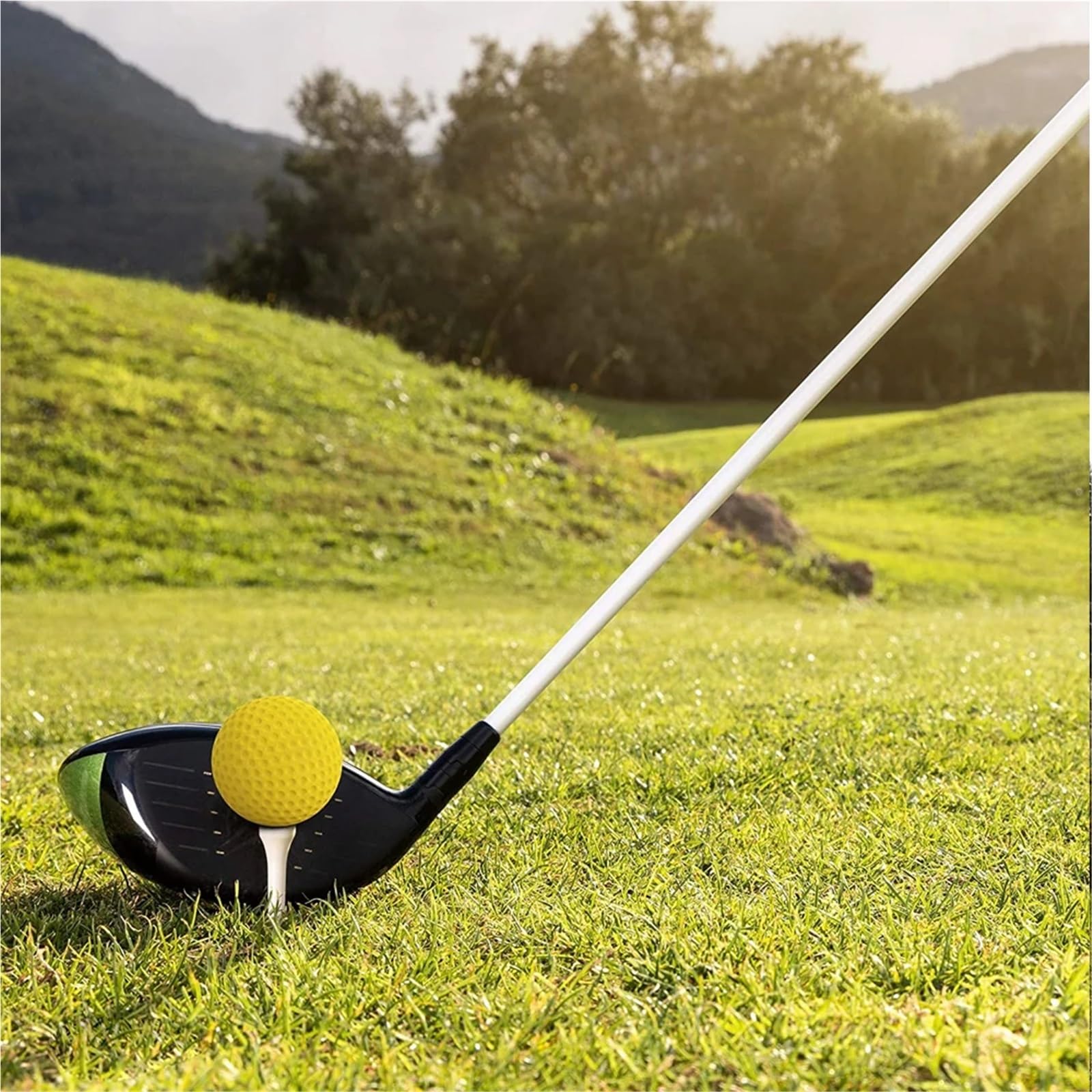 Golf-Schaumstoffball, Schaumstoff-Golfbälle, 50 Stück, Mehrfarbig, for drinnen und draußen