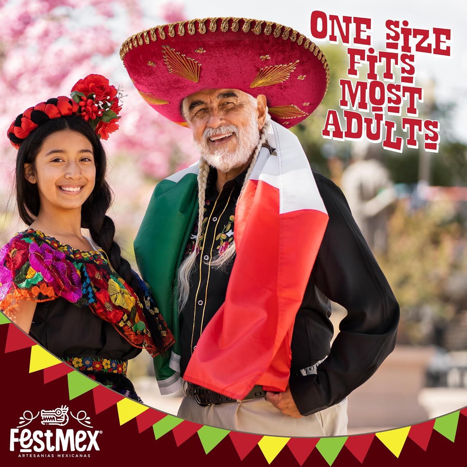 Mexican Sombrero Hats Charro – Sombrero Mexicano & Mariachi Hat, Traditional Mexican Hat for Adults, Mariachi Costume - Image 5