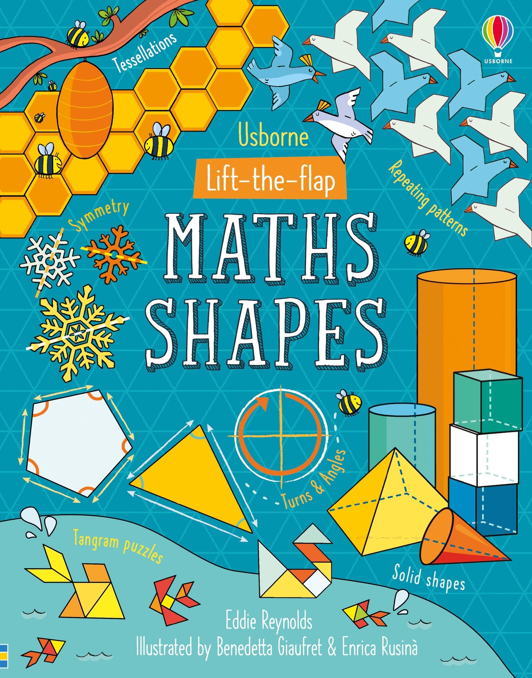 Lift-the-Flap Maths Shapes by Eddie Reynolds, Benedetta Giauf... - 9781474950756