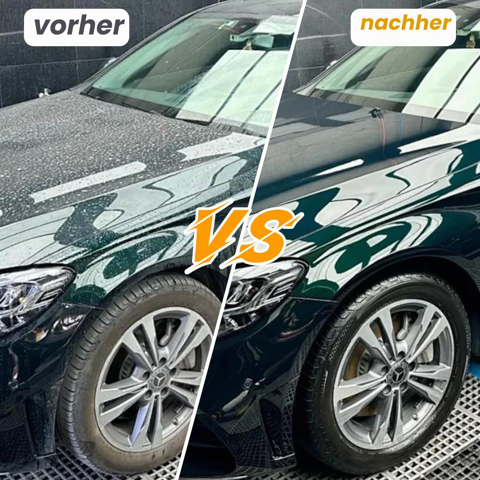 Weytoll Poliermaschine Set, 980W Poliermaschinen mit 14tlg Polierschwämme+11 Zubehörteile, 850-3200 U/min 6 Geschwindigkeiten Einstellbar Auto Poliermaschine, zum Wachsen und Polieren von Autos
