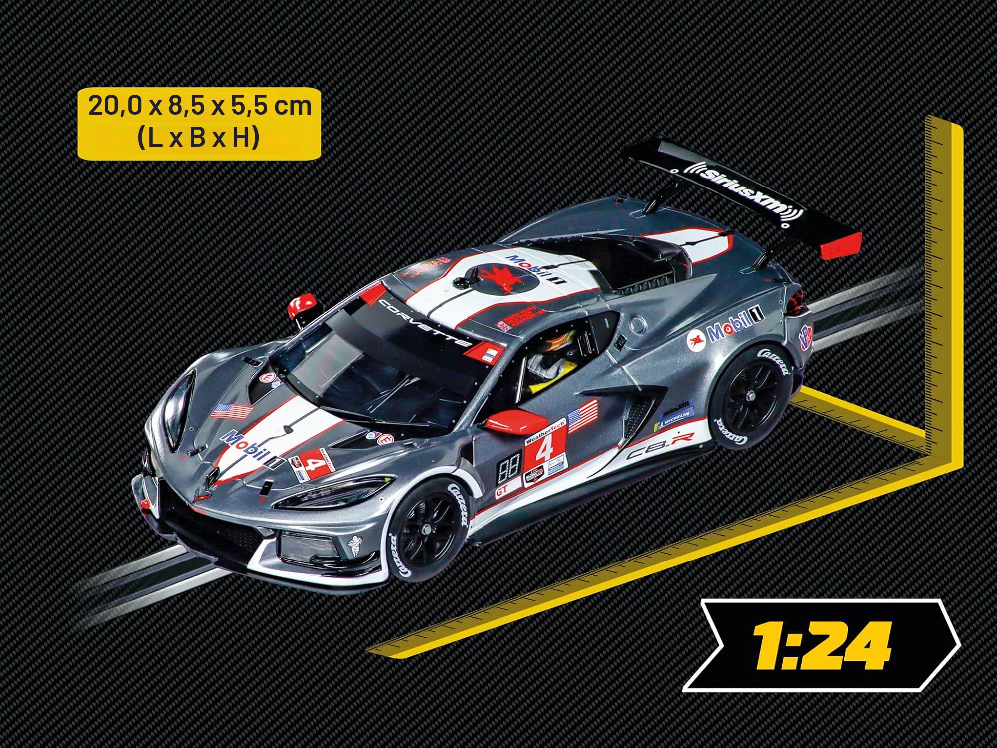 Carrera DIGITAL シボレー コルベット C8.R No.4 新品 Carrera DIGITAL 124 Chevrolet Corvette C8.R No.4 | Slotcar Ready