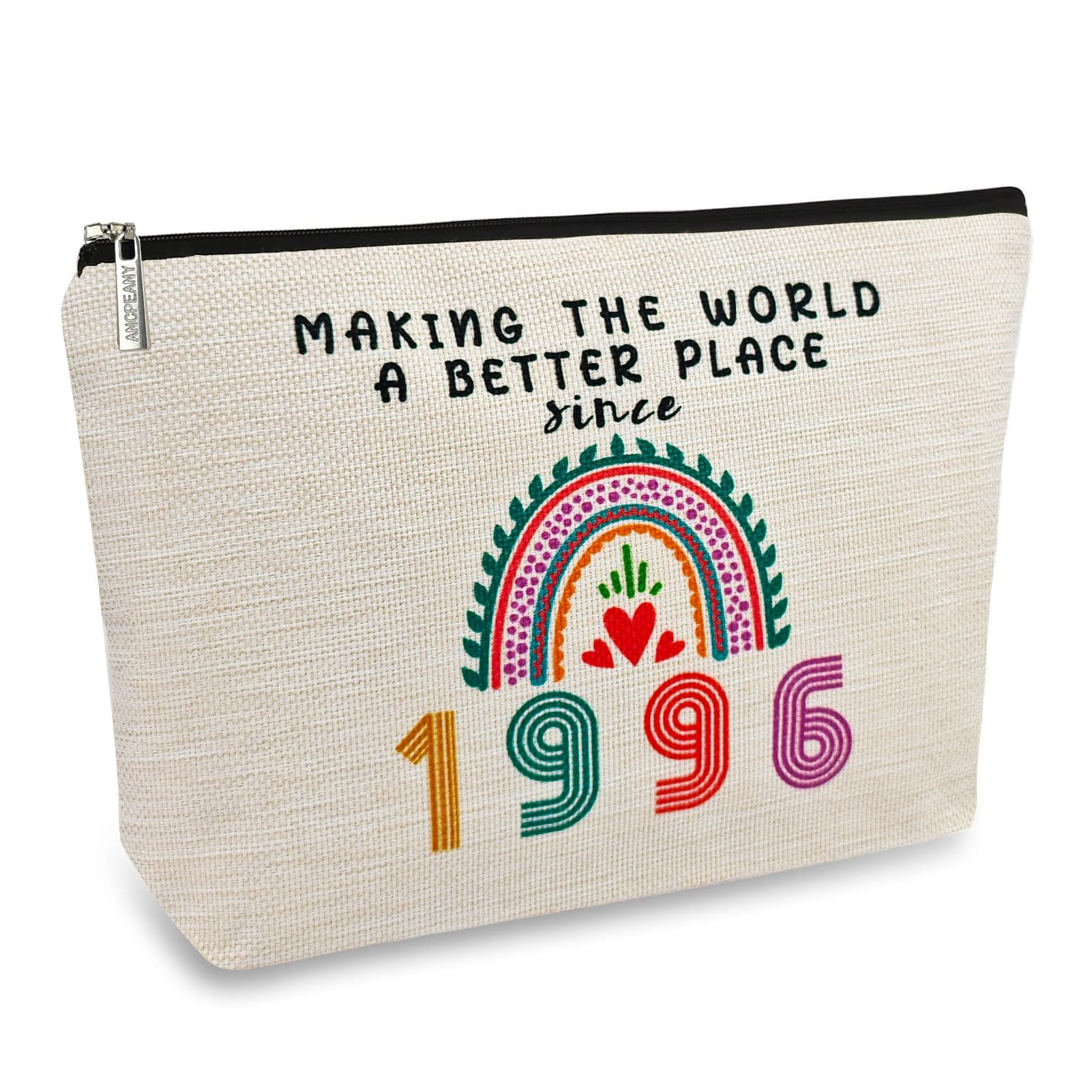 30th Birthday Gifts for Her Makeup Bags, 30th Birthday Decorations for Women, 1996 Anniversary 30 Year Old Gift Ideas for Wife, Sister, Best Friend