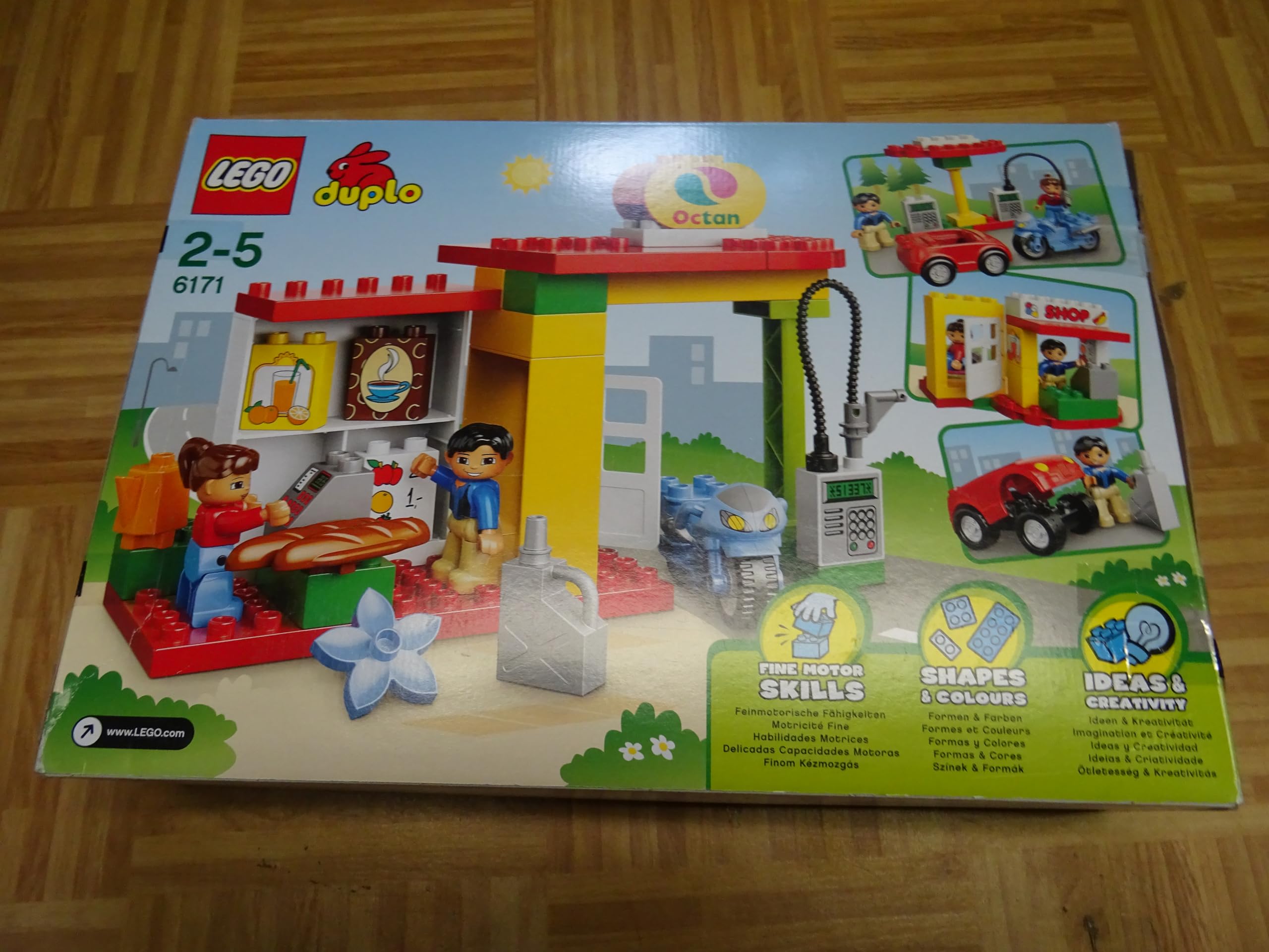 Amazon.co.jp: レゴ デュプロ ガソリンスタンド 6171 : おもちゃ