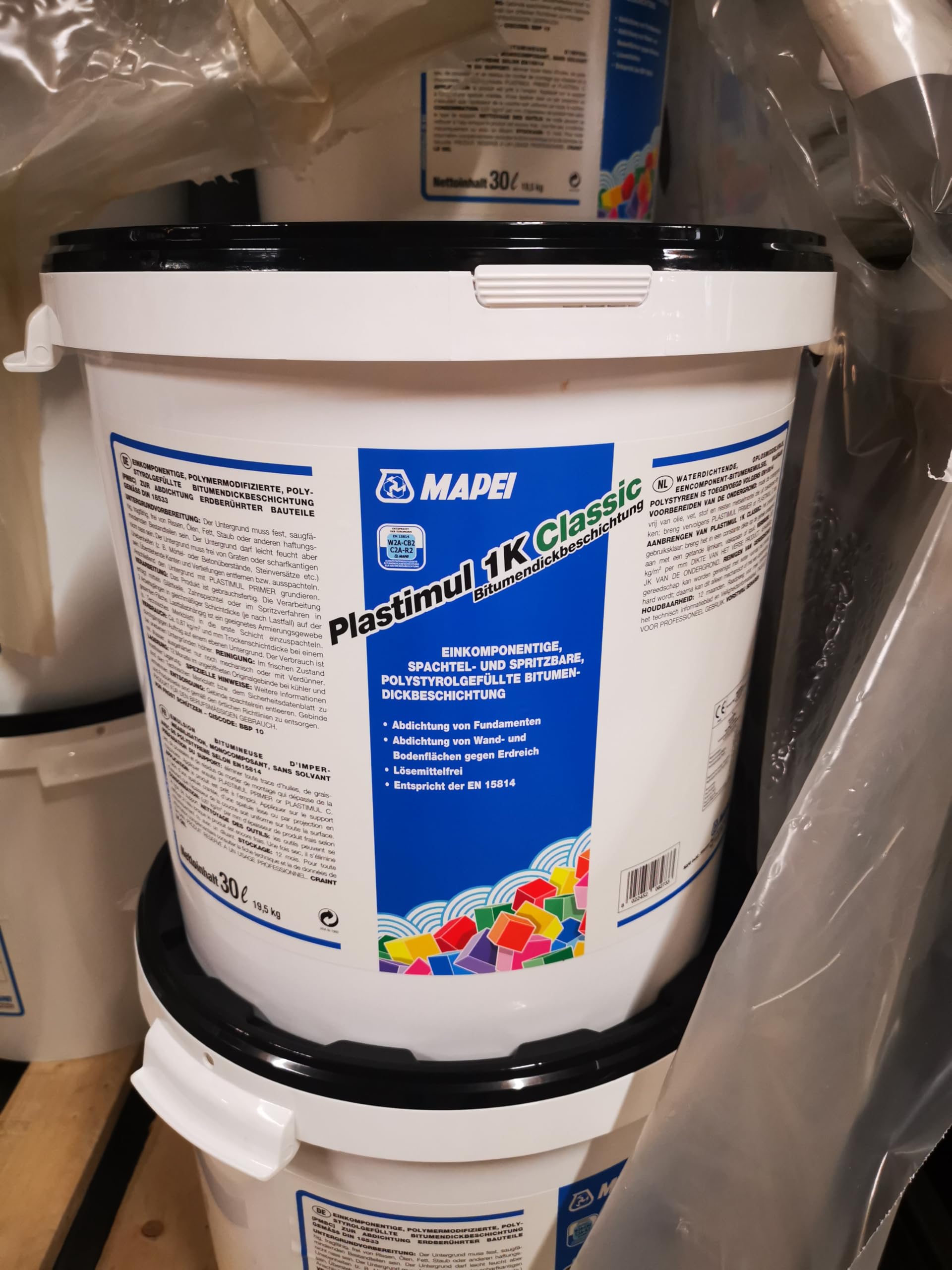 Mapei Bitumendickbeschichtung Plastimul 1K Classic