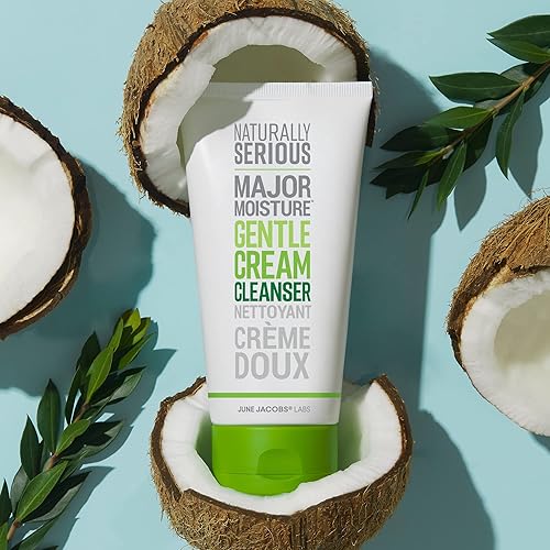 Miniatura 2 de Naturally Serious | Limpiador en crema suave de humedad mayor, limpiador hidratante con aceite de coco, limpiador desmaquillante, cuidado de la piel