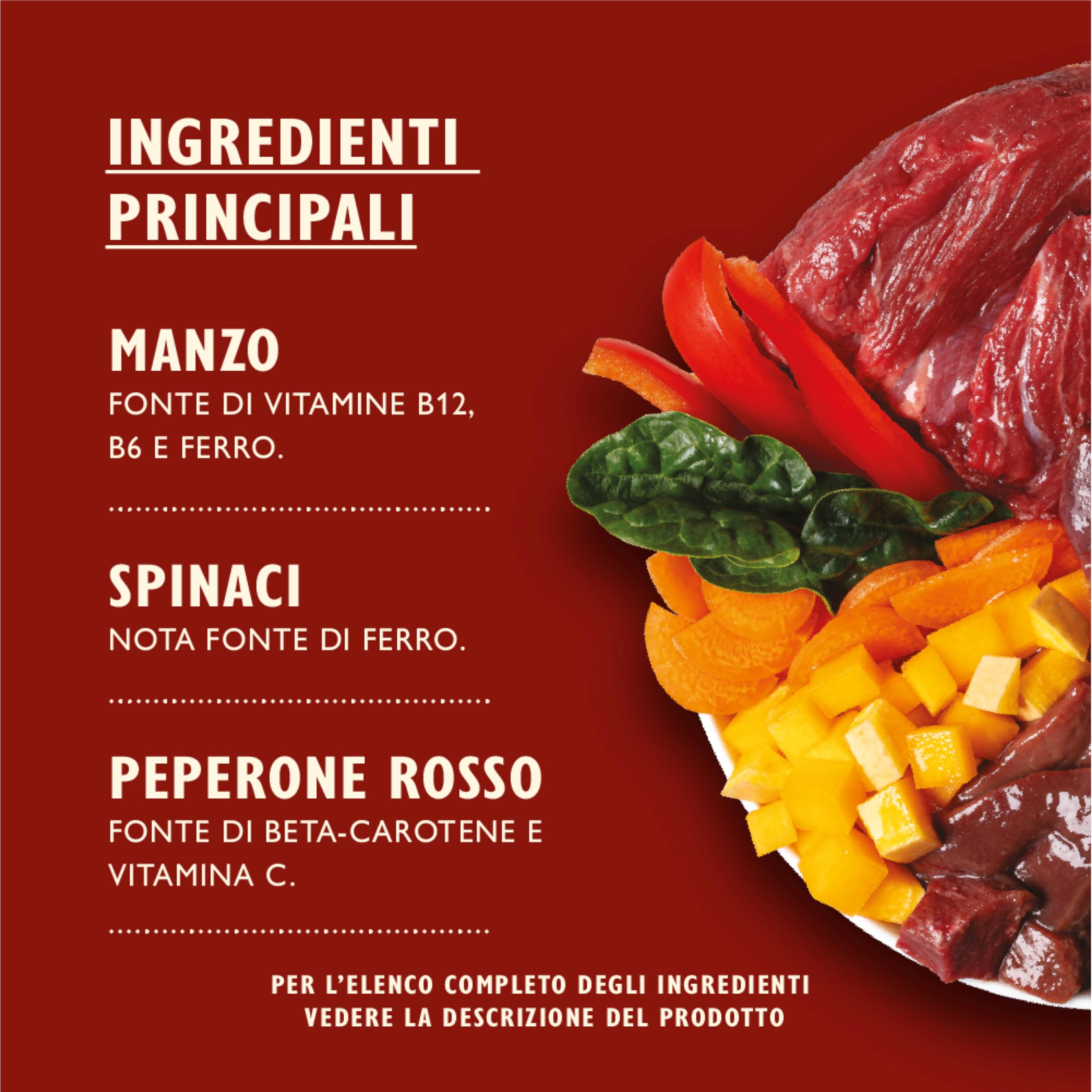Lily's Kitchen Prodotto con ingredienti naturali Cibo umido per cani adulti Gulasch di manzo 6 x 400 g