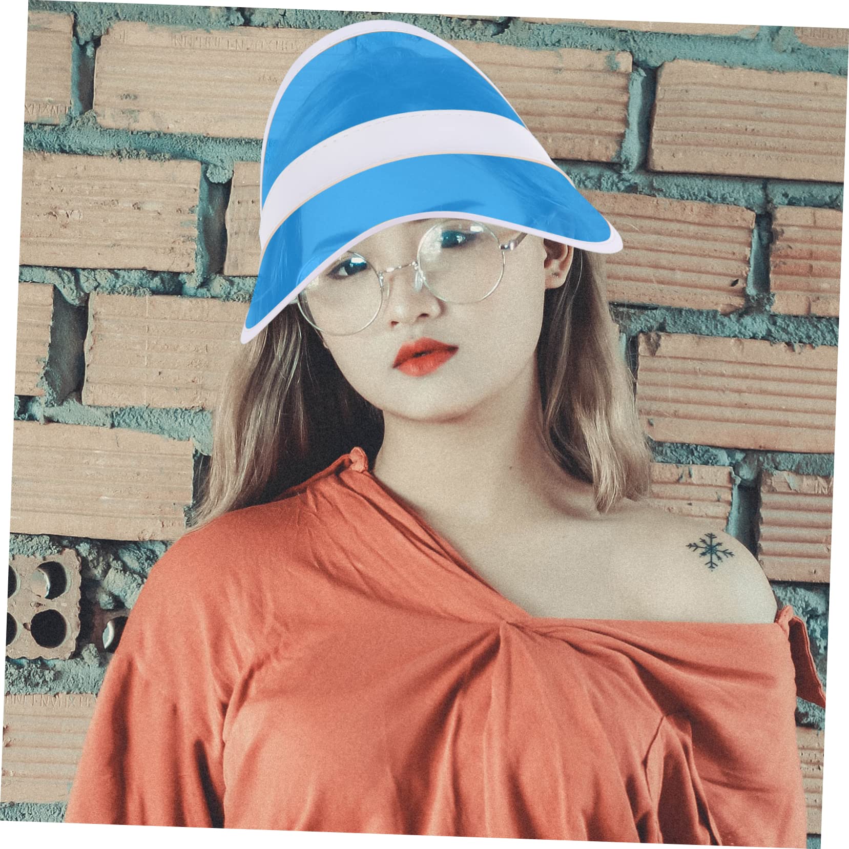 SHERCHPRY 2pcs Summer Use Hat Men's Wide Brim Sun Hat Sun Visor for Women Beach Sunshade for Outdoor Activities