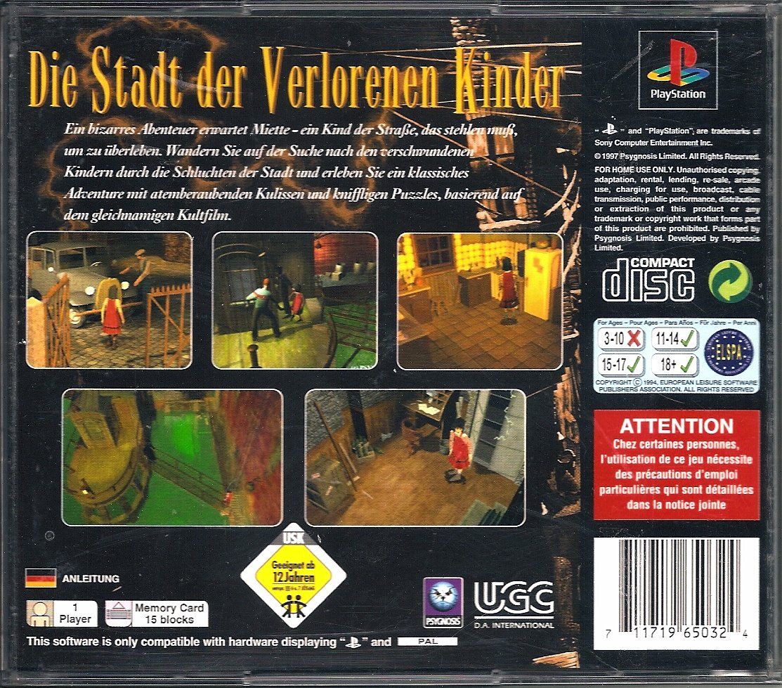 Die Stadt der verlorenen Kinder