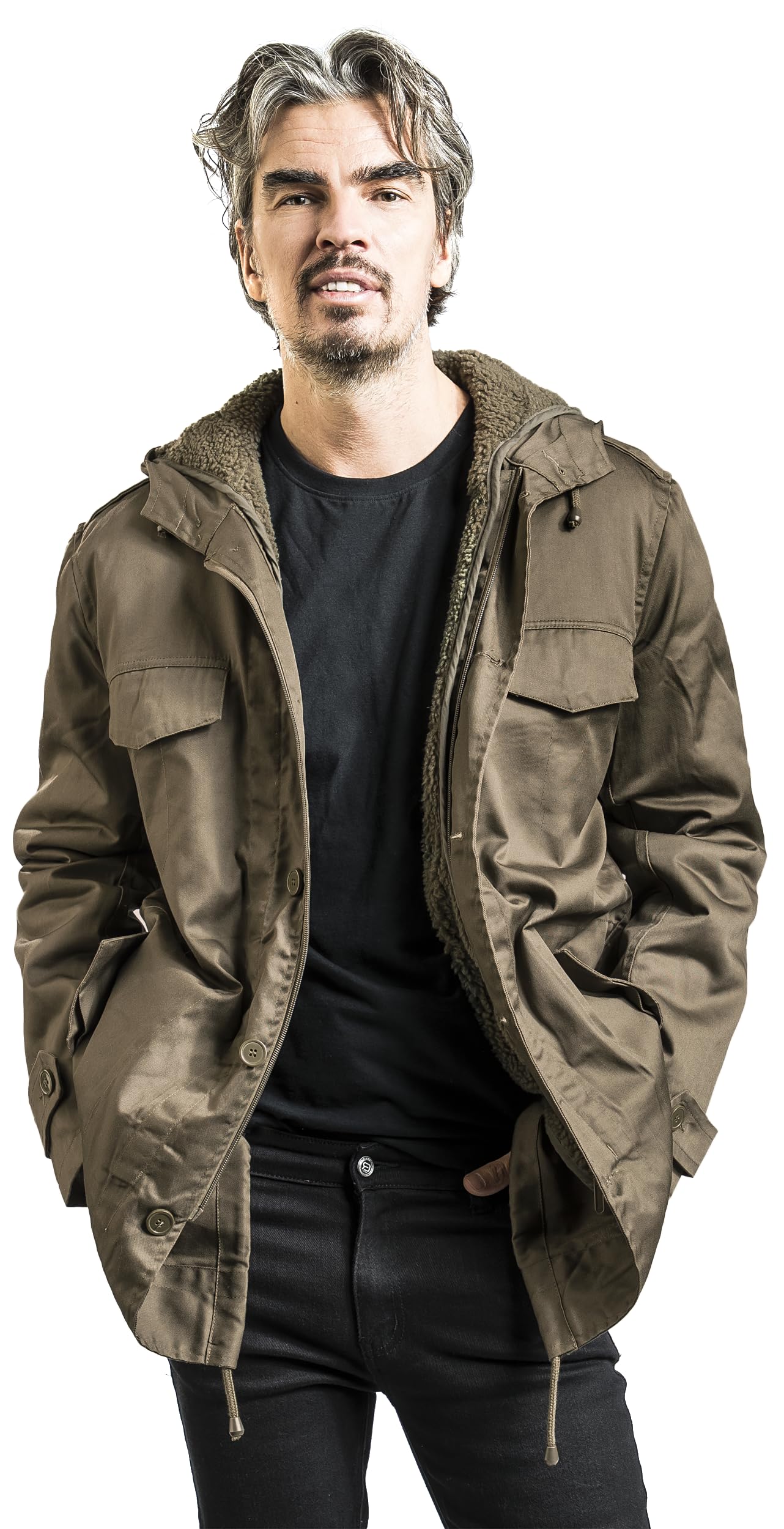 Brandit Bundeswehr Parka Forest mit Futter, Verschiedene Farbvarianten, Größen S bis 7XL