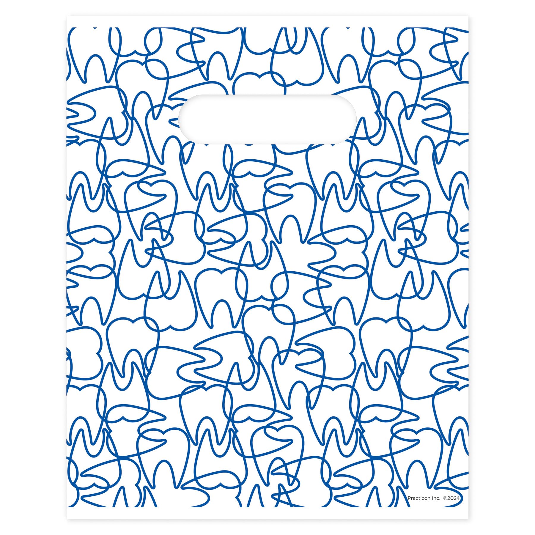 Practicon Confezione da 100 sacchetti per stampa Molar 20,3 x 25,4 cm