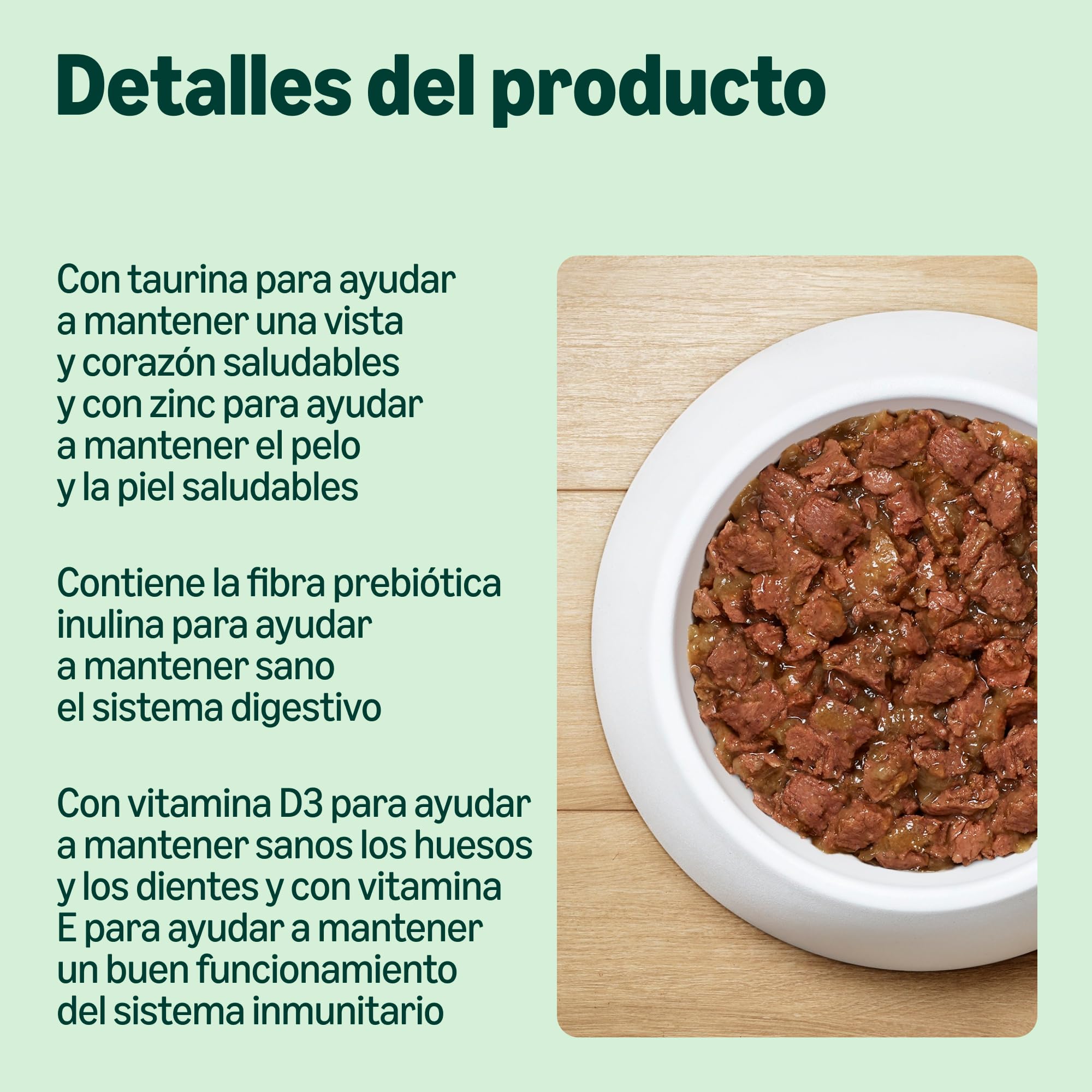 by Amazon Comida húmeda para Gatos Adultos sin Cereales Selección de Carne en gelatina, 4.76 kg (56 Paquetes de 85g) (Antes Lifelong)