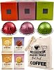 Coffee Pod Variety Pack for Nespresso Vertuo Machine - El Salvador, Colombia, Mexico - 3 Boxes 30 Pods Bundled with Border Biscuits Selection and Reusable Tote Bag