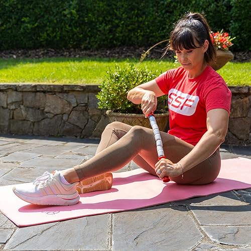 Miniatura 7 de The Original Massage Stick  Barra de rodillo muscular de liberación miofásica  Varilla de viaje de 18 pulgadas