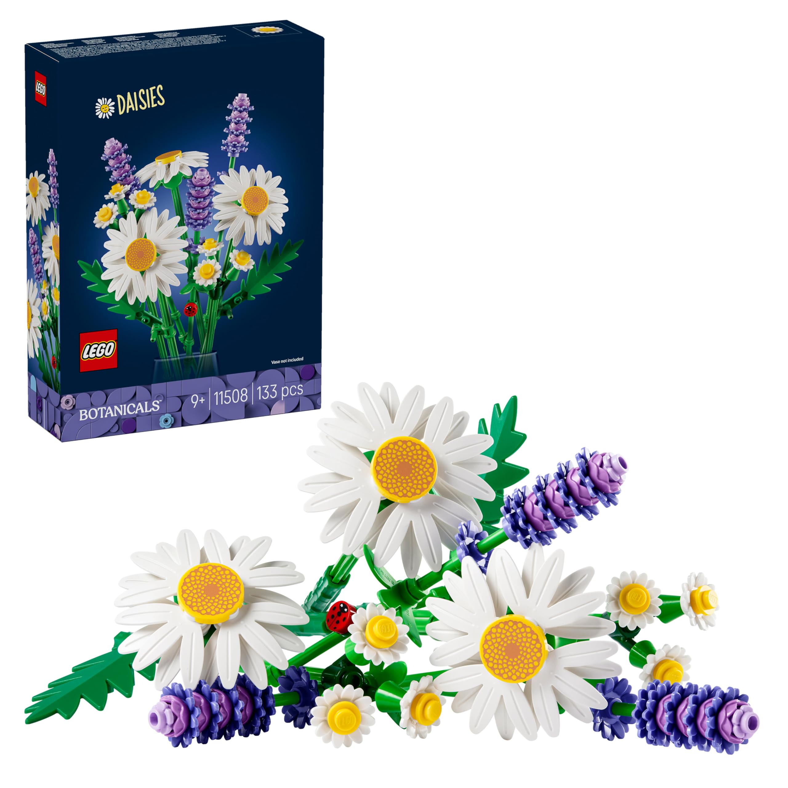 LEGO Botanicals Girasoles Kit de Maqueta de Flores Artificiales Amarillas de Juguete - Regalo para Mujeres por el Día de la Madre - Accesorio de Dormitorio y Decoración Floral para el Hogar 40524 — view 10