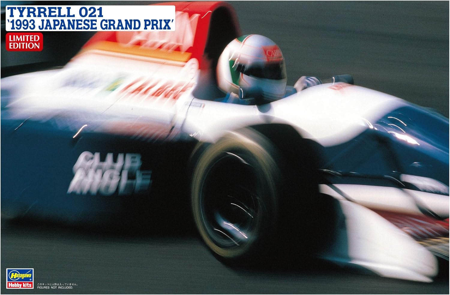 Hasegawa HA20393 1:24 Tyrrell 021-1993 Japanese Grand Prix, Various