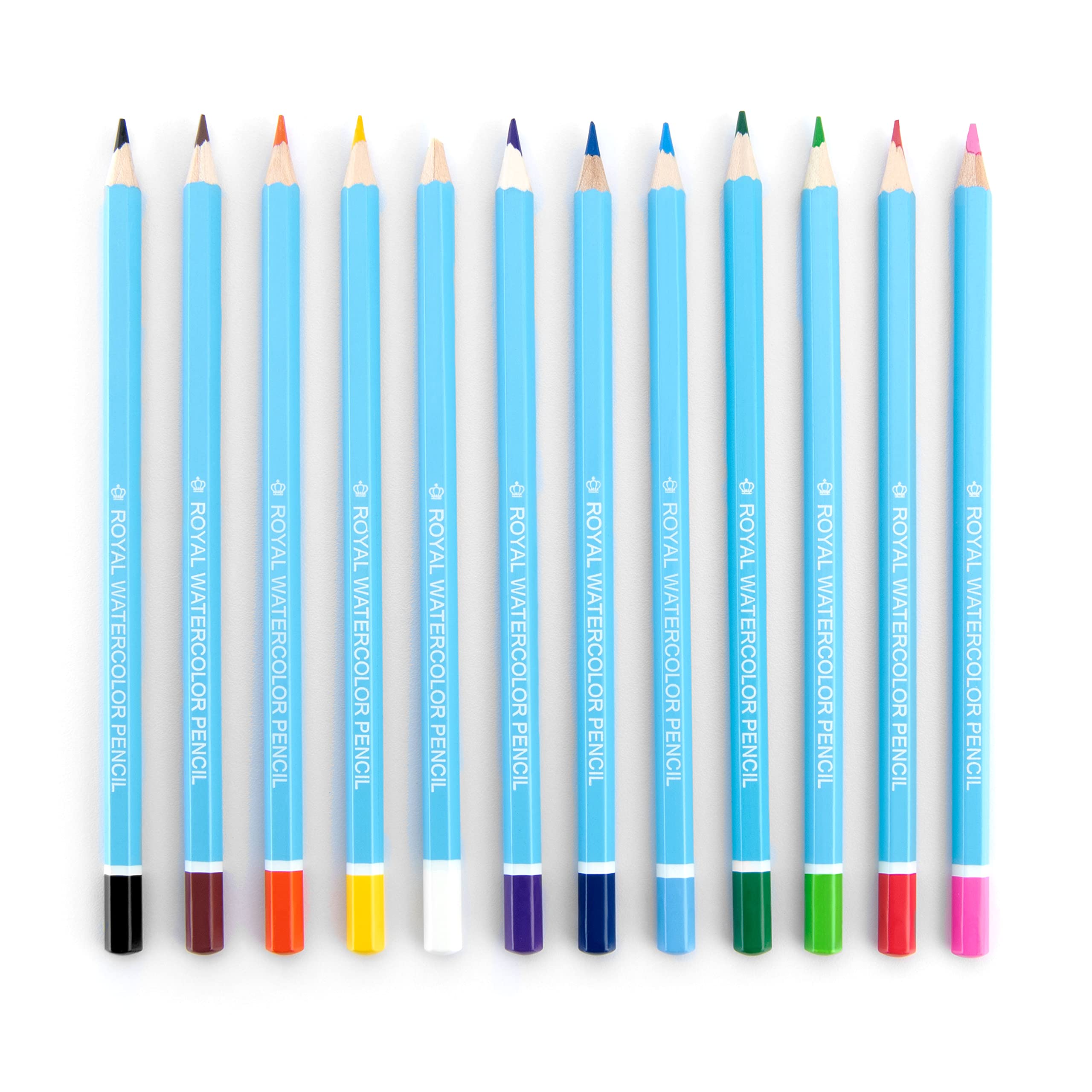 Royal & Langnickel Water Colour Pencils (12 Piece)